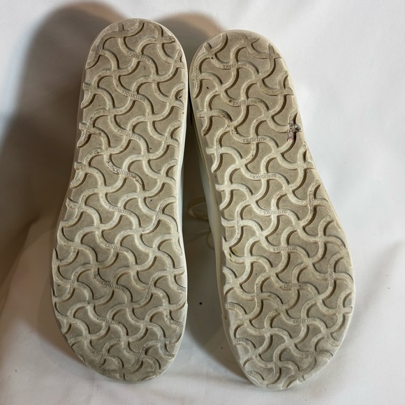 BIRKENSTOCK Sz 41 or 10 Bend Low White Lace-Up Leather Sneakers - Picture 7 of 11